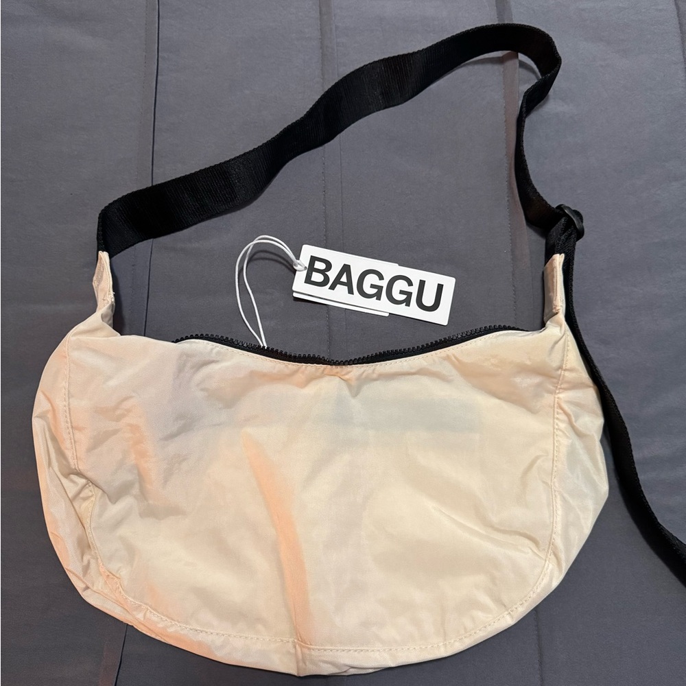 Baggu Cream Crossbody Bag